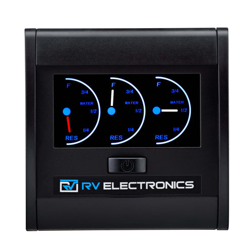 Triple RV Electronics Programmable LCD Water Tank Gauge Display