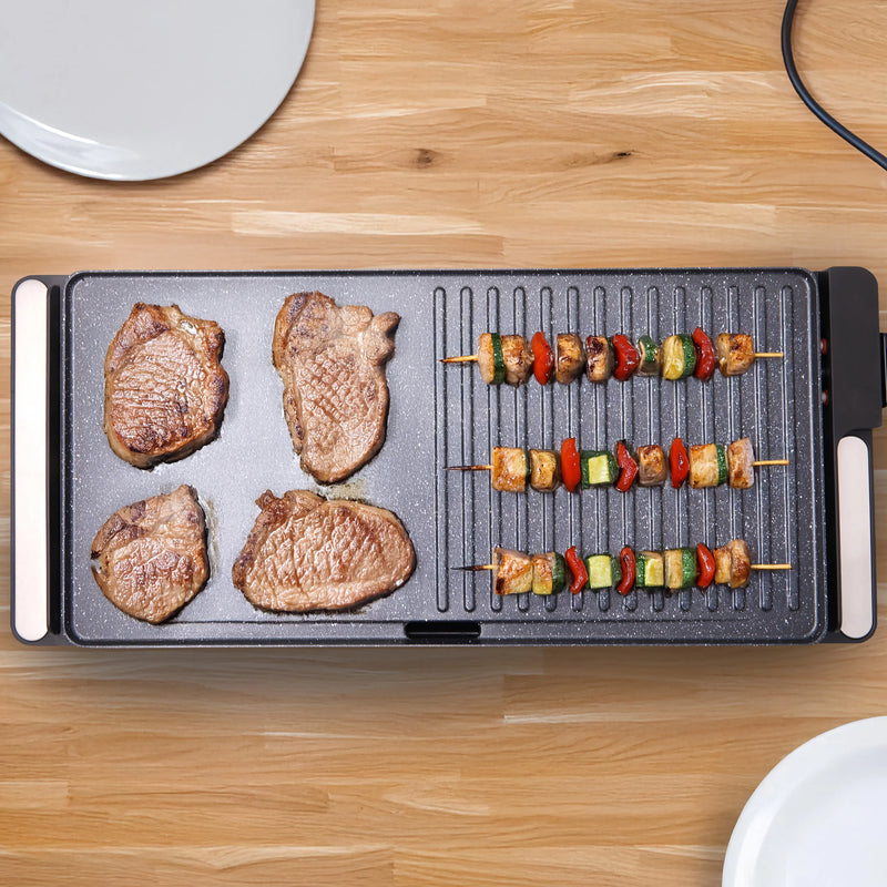 Load image into Gallery viewer, Westinghouse 2200W Non Stick Electric Grill 652 x 261 x 68mm
