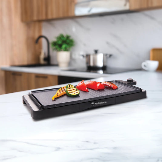 Westinghouse 2200W Non Stick Electric Grill 652 x 261 x 68mm