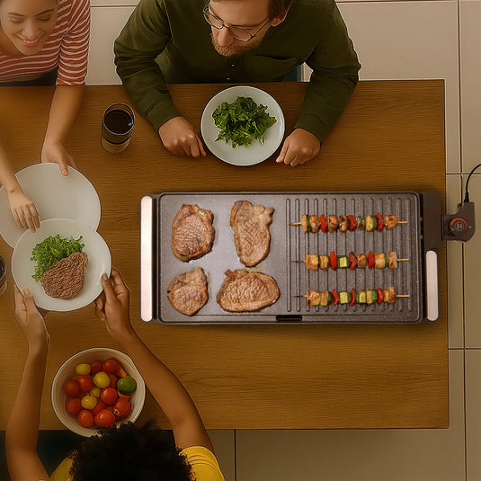 Westinghouse 2200W Non Stick Electric Grill 652 x 261 x 68mm