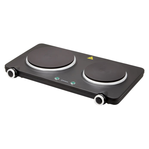 Westinghouse 1500W Twin  Electric Cooktop Hot Plate 470 x 280 x 80mm