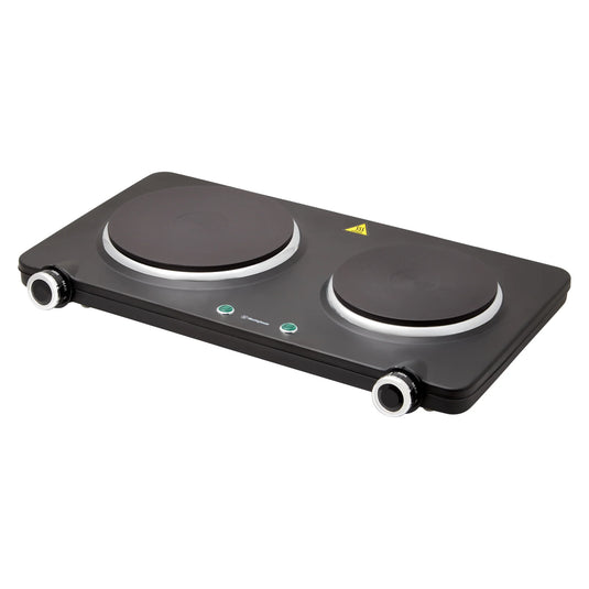 Westinghouse 1500W Twin  Electric Cooktop Hot Plate 470 x 280 x 80mm