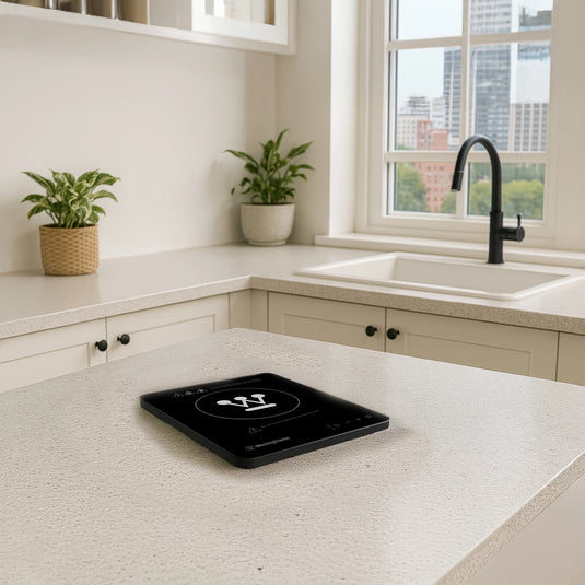 Westinghouse 2000W Single Induction Cooktop Hot Plate Super Slim 280 x 350 x 23mm
