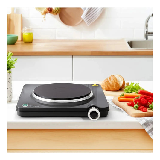 Westinghouse 1500W Single Electric Cooktop Hot Plate 270 x 280 x 80mm
