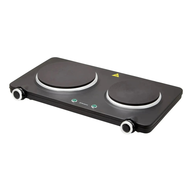 Load image into Gallery viewer, Westinghouse 1500W Twin Electric Cooktop Hot Plate 470 x 280 x 80mm

