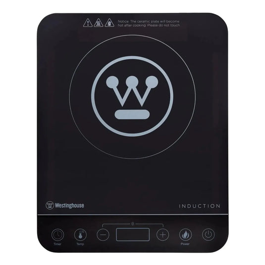 Westinghouse 2000W Single Induction Cooktop Hot Plate 290 x 370 x 40mm