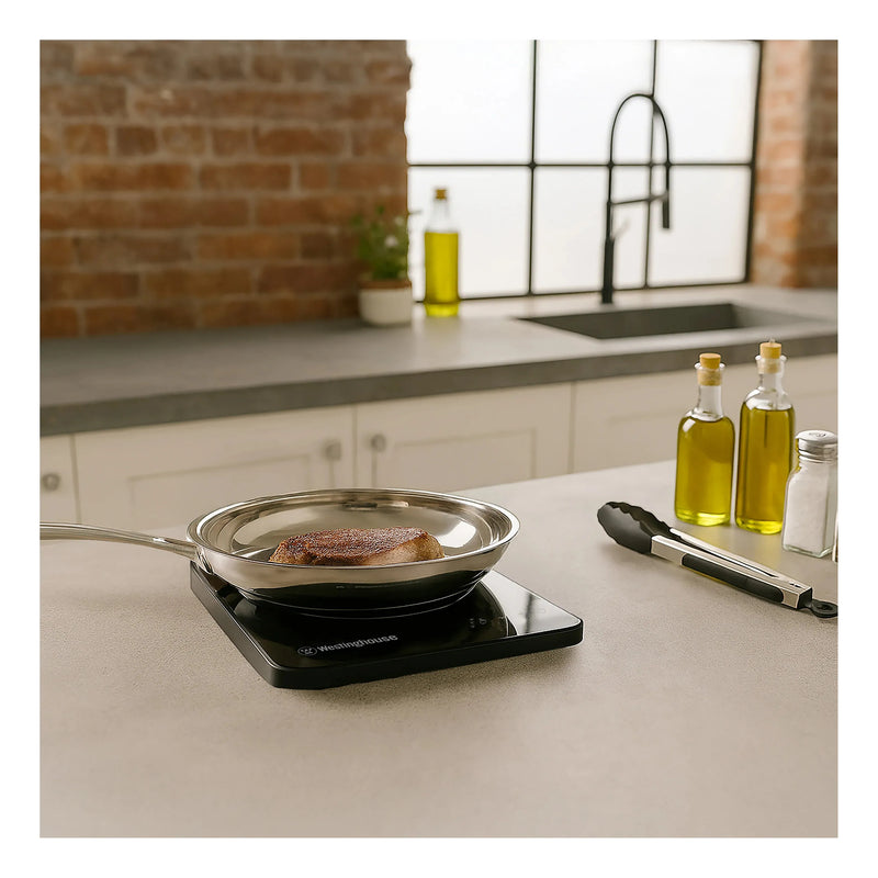Load image into Gallery viewer, Westinghouse 2000W Single Induction Cooktop Hot Plate Super Slim 280 x 350 x 23mm
