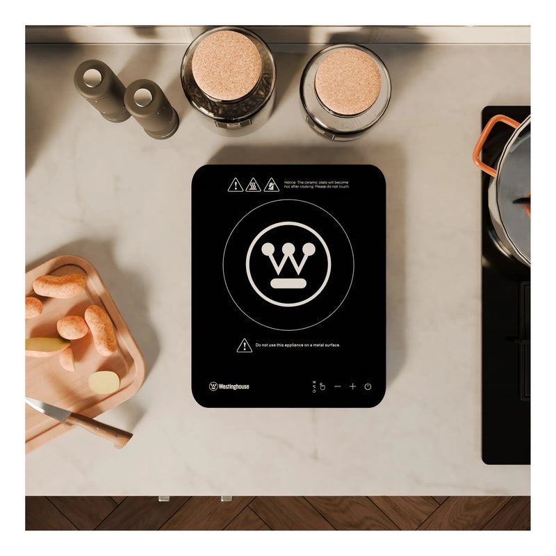 Load image into Gallery viewer, Westinghouse 2000W Single Induction Cooktop Hot Plate Super Slim 280 x 350 x 23mm
