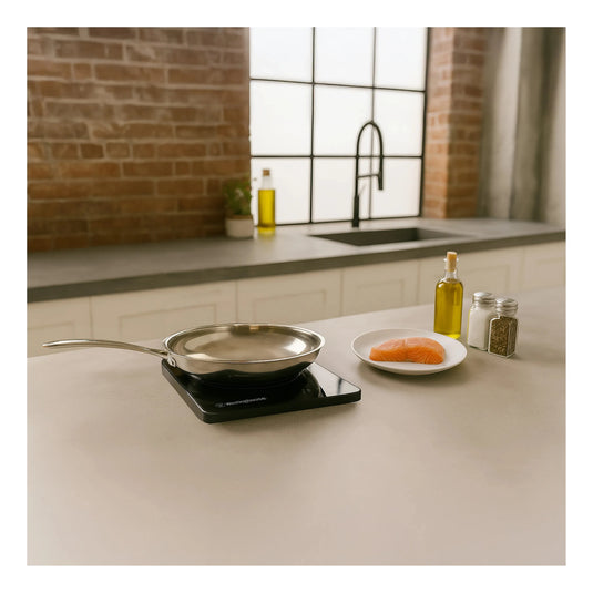 Westinghouse 2000W Single Induction Cooktop Hot Plate Super Slim 280 x 350 x 23mm