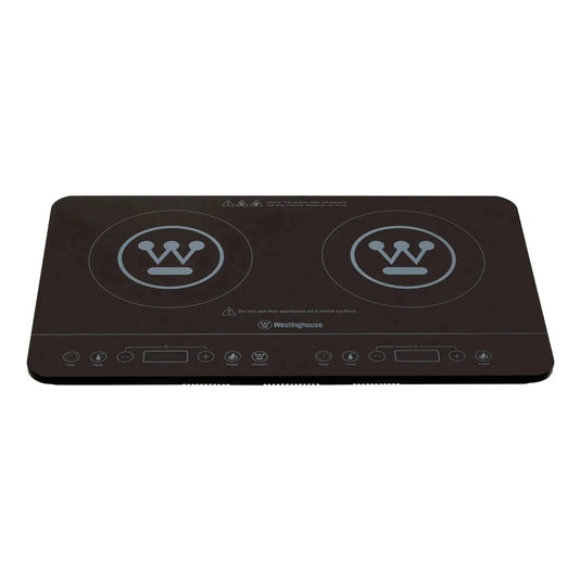 Westinghouse 2400W Twin Induction Cooktop Hot Plate 600 x 360 x 40mm