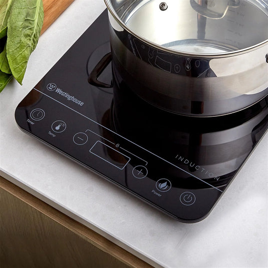 Westinghouse 2000W Single Induction Cooktop Hot Plate 290 x 370 x 40mm