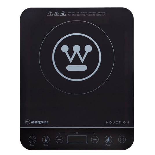 Westinghouse 2000W Single Induction Cooktop Hot Plate 290 x 370 x 40mm