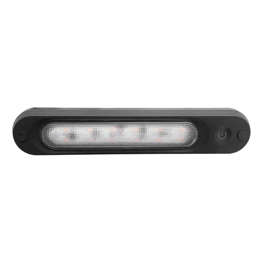 Whitevision 12 - 28V 1W 248mm Amber / White Awning Light Inc Switch