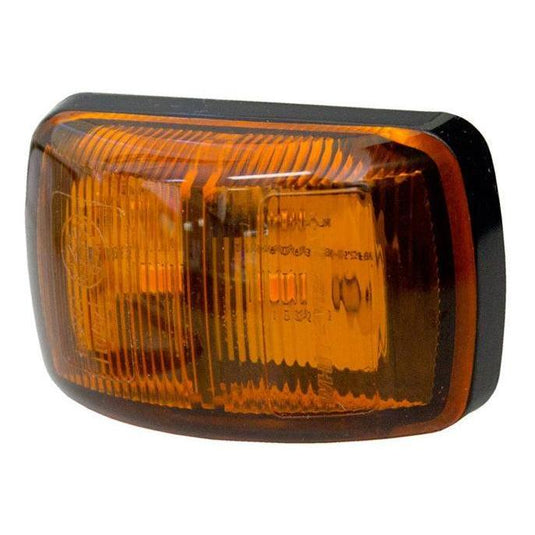 Whitevision 9 - 33V LED Rear Amber Marker Inc 0.5m Cable Amber Lense