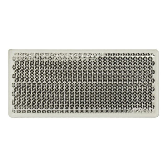 Whitevision Clear Reflector 70 x 30 x 7.5mm Inc Adhesive Backing