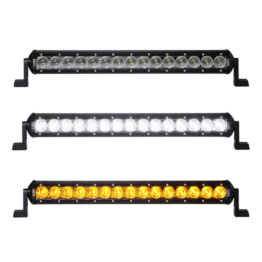 luma Light Bar 3W Cree 15 LED Amber/White Bug Light 17