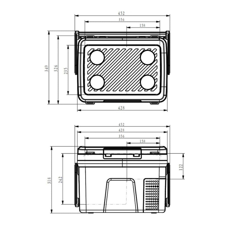 Load image into Gallery viewer, myCoolman 15L Portable Recreational Fridge
