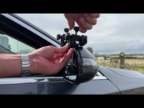 Load and play video in Gallery viewer, Milenco Grand Aero 4 Towing Mirrors Flat Twin Pack
