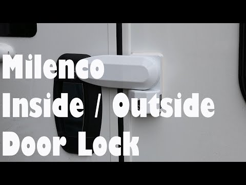 Load and play video in Gallery viewer, Milenco Inside Outside Door Lock
