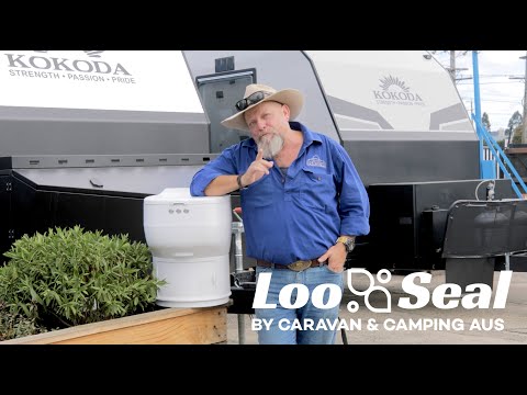 LooSeal Elite Auto Sealing Waterless Toilet White